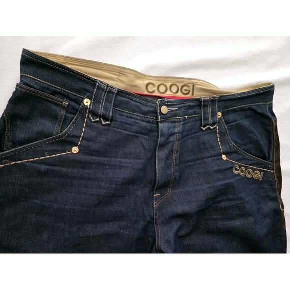 Coogi Jeans Men's 40"x 34" Wide Leg Denim Trap/Skeet Collection Brown Hip-Hop - Picture 2 of 13